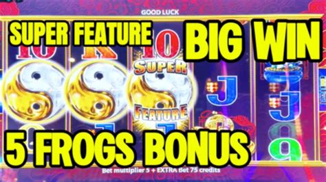 5 frogs slot machine youtube.